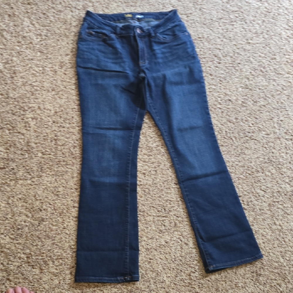 Lee Women's Dark Blue Boot Cut Jeans